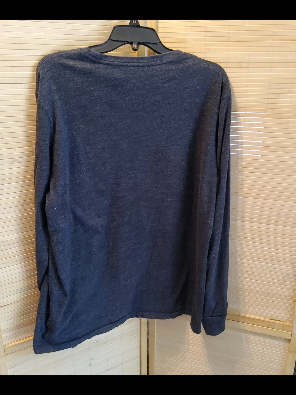 Polo by Ralph Lauren Men's Navy Long-Sleeve Crewneck Shirt